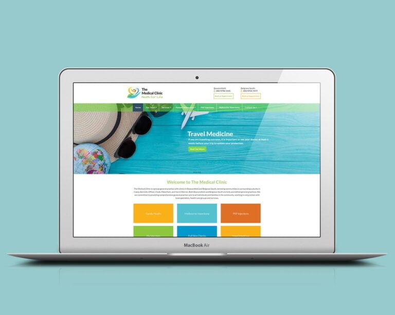 web site for the medical clinic