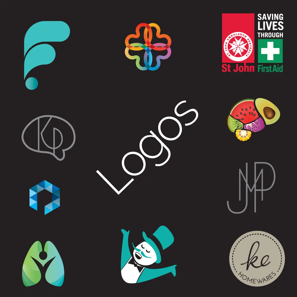 logos by larkscapes